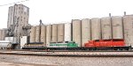 Skittles du jour on 277 - they’ll take 2 more GP40s west 